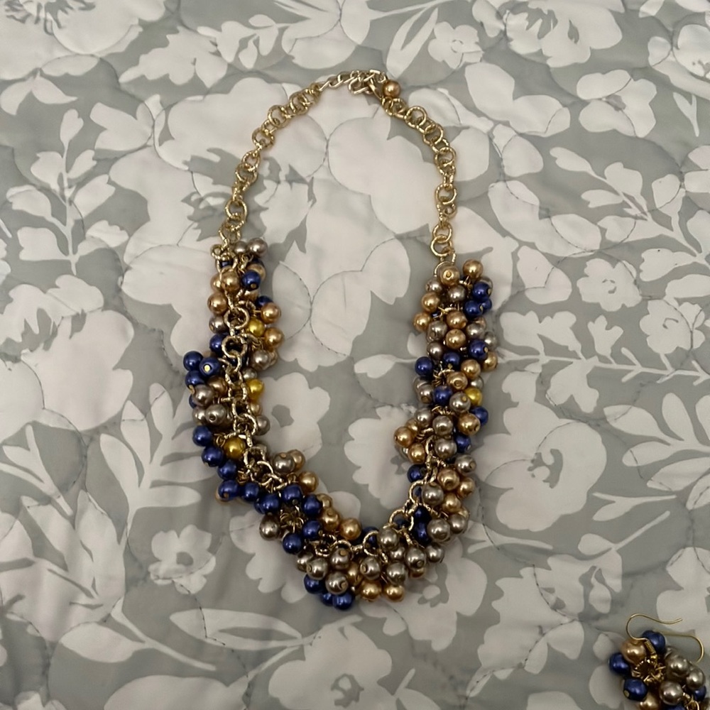 Beautiful bi color necklace